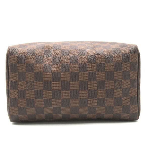 LOUIS VUITTON Speedy 25 Hand bag N41365 Damier canvas leather Ebene GHW - Picture 5 of 13